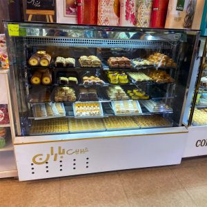 یخچال مکعبی ویترین قنادی باران